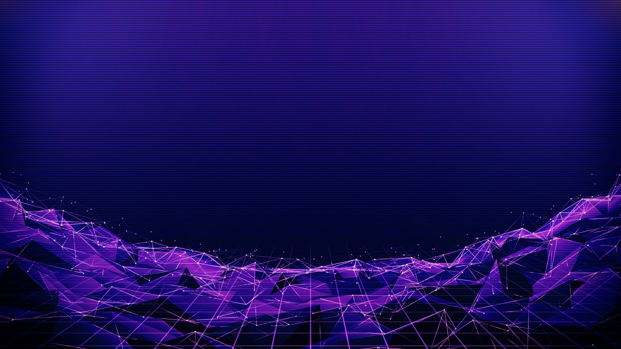 Retro Purple Cyberpunk Background